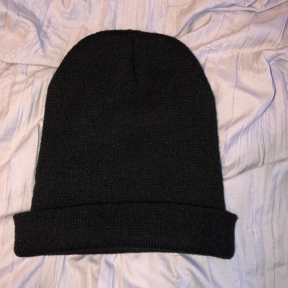 black beenie